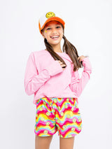 Basic Long Sleeve Top - Light Pink