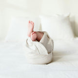 24 HOUR CONVERTIBLE GOWN | STORM GRAY — Bamboo Organic Cotton Blend, Preemie–6M
