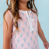 Pastel Pincers Shift Dress