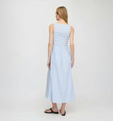 The Cosima Nap Dress - Blue/White Stripe