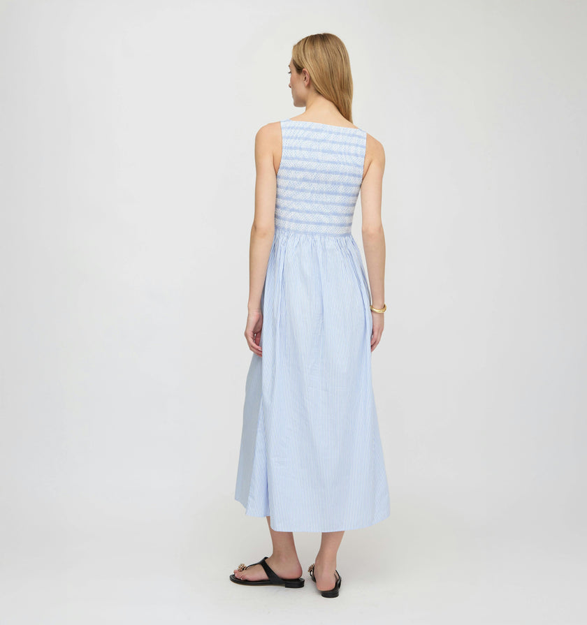 the cosima mini nap dress in Blue/White Stripe XXXL she is the best Size:38R/32W low maxi dress SHEIN ICON Homecoming Dress