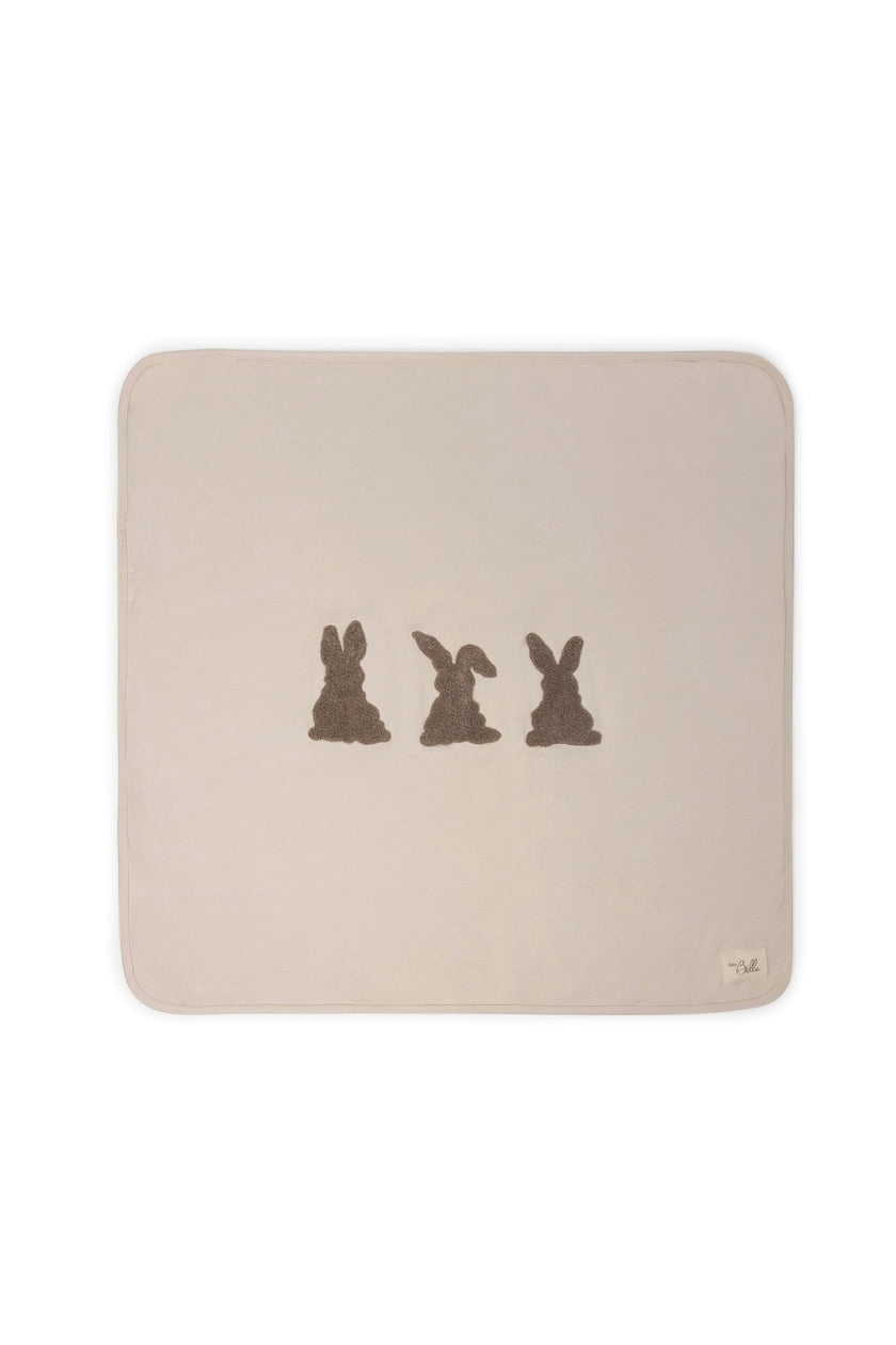 Bunny Applique Modal Jersey Blanket