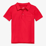Kids short sleeve polo