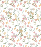 Winter Flowers Pima Baby Pajama