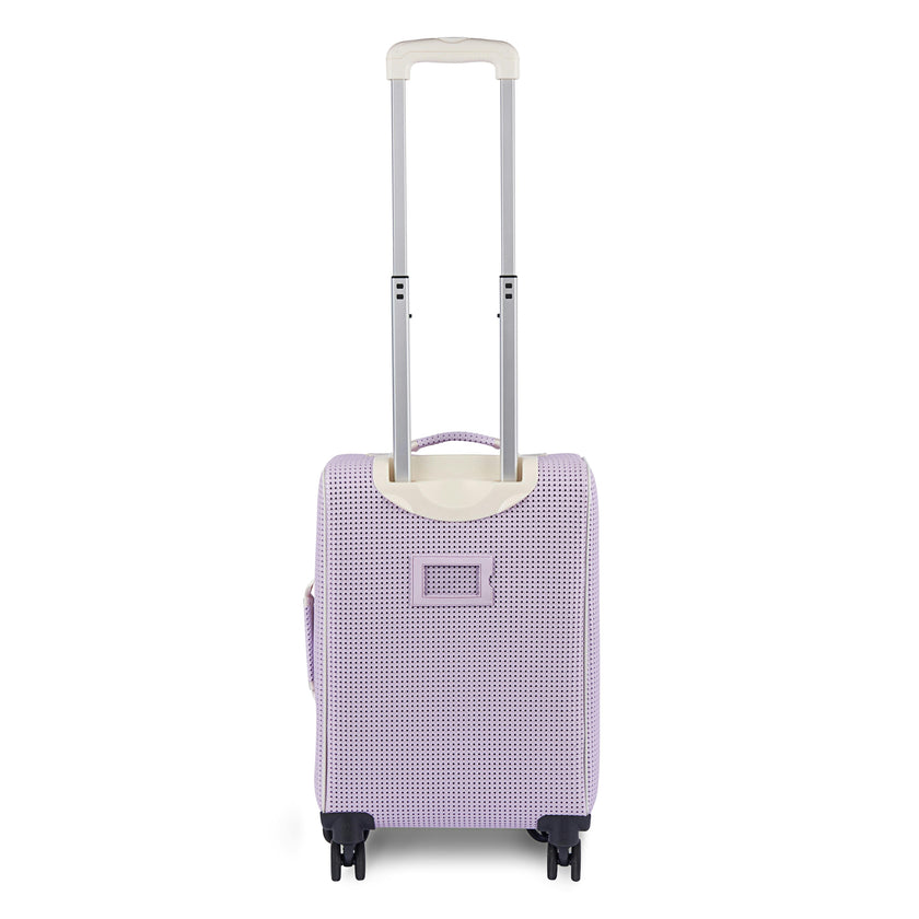 Suitcase 4 wheel Faded Lavender with Nimix Good Vibes Set Bundle