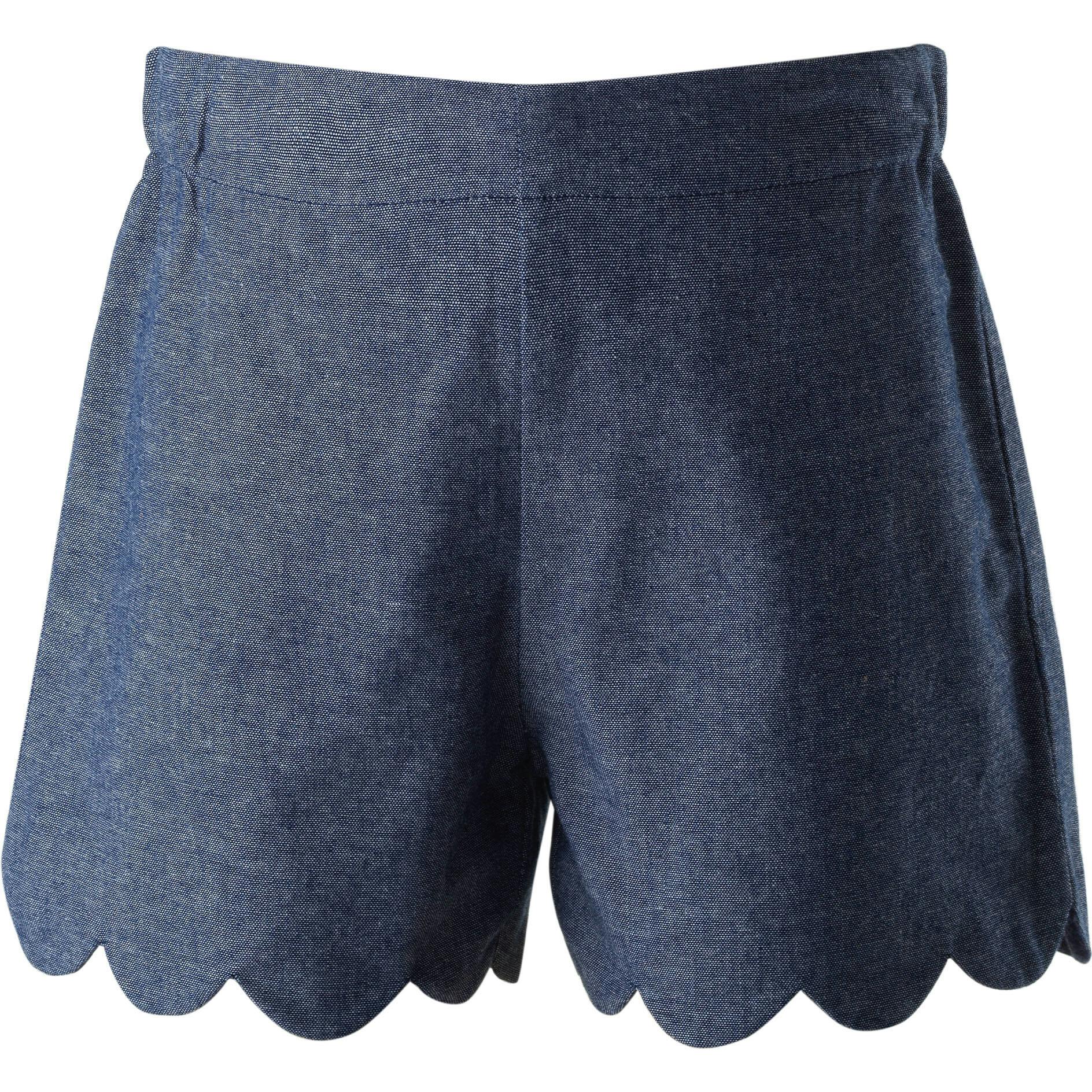Chambray Scalloped Set