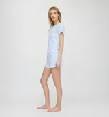 The Nina Pajama Set - Blue/White Stripe