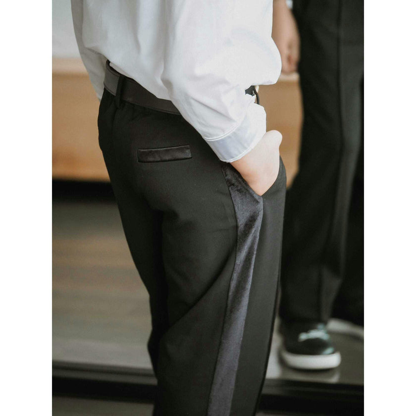 Tuxedo Shirt and Pants Set