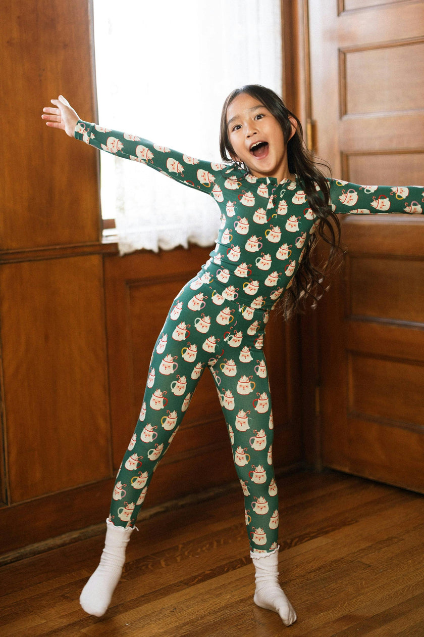 Kids So Soft Pajama Set in Very Merry Santa