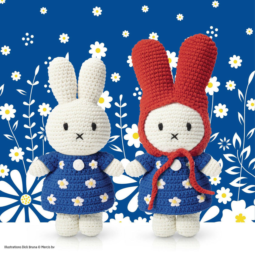Miffy in Little Flower Crochet Dress