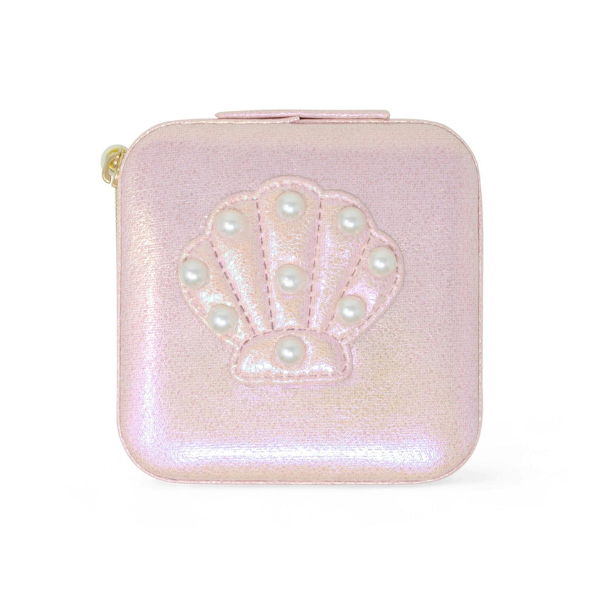 Girl's Mermaid Seashell Pearl Jewelry Box