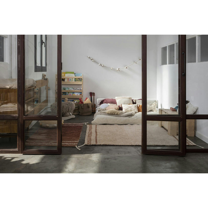 Twin Reversible Rug. Brown