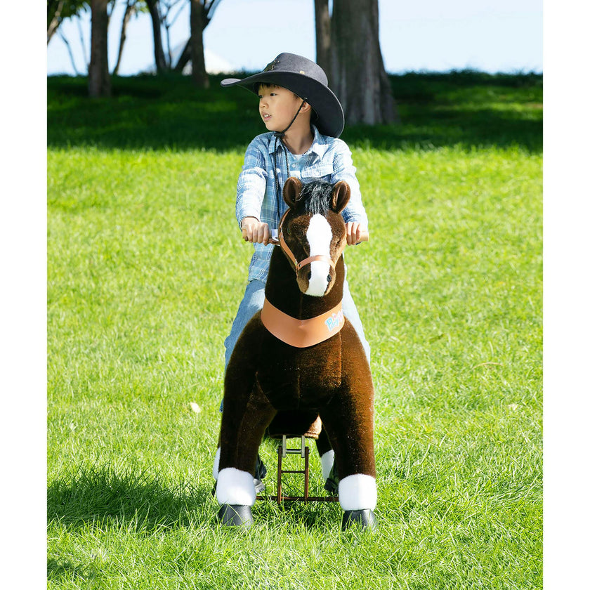 Model U® Horse Ride-On Toy Age 7+ – Chocolate