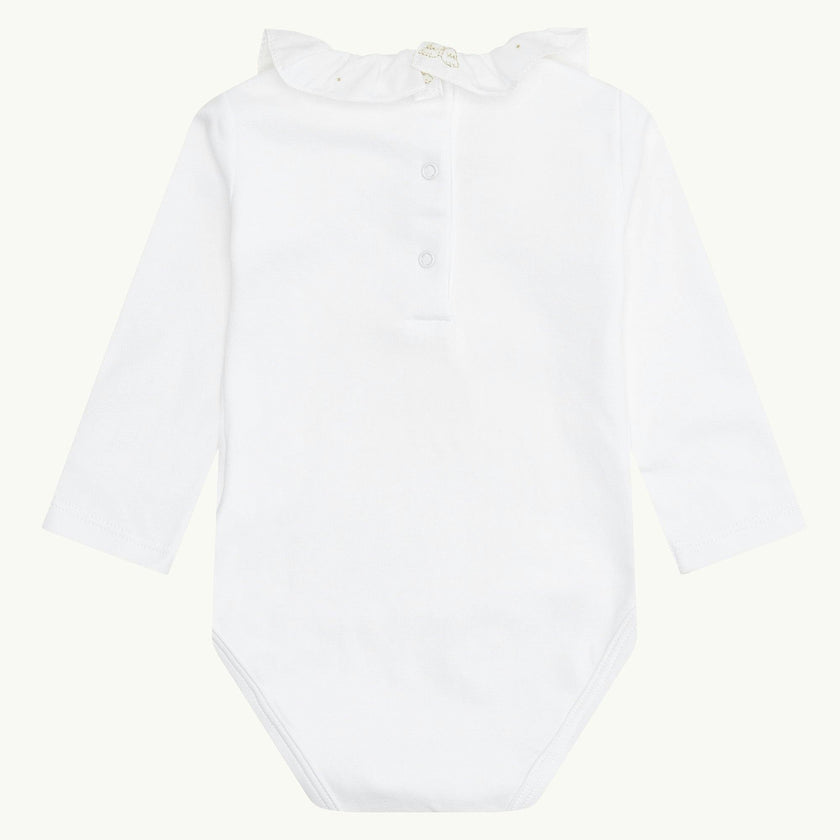 Angel Wing™ Ruffle Collar Onesie