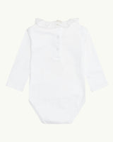 Angel Wing™ Ruffle Collar Onesie