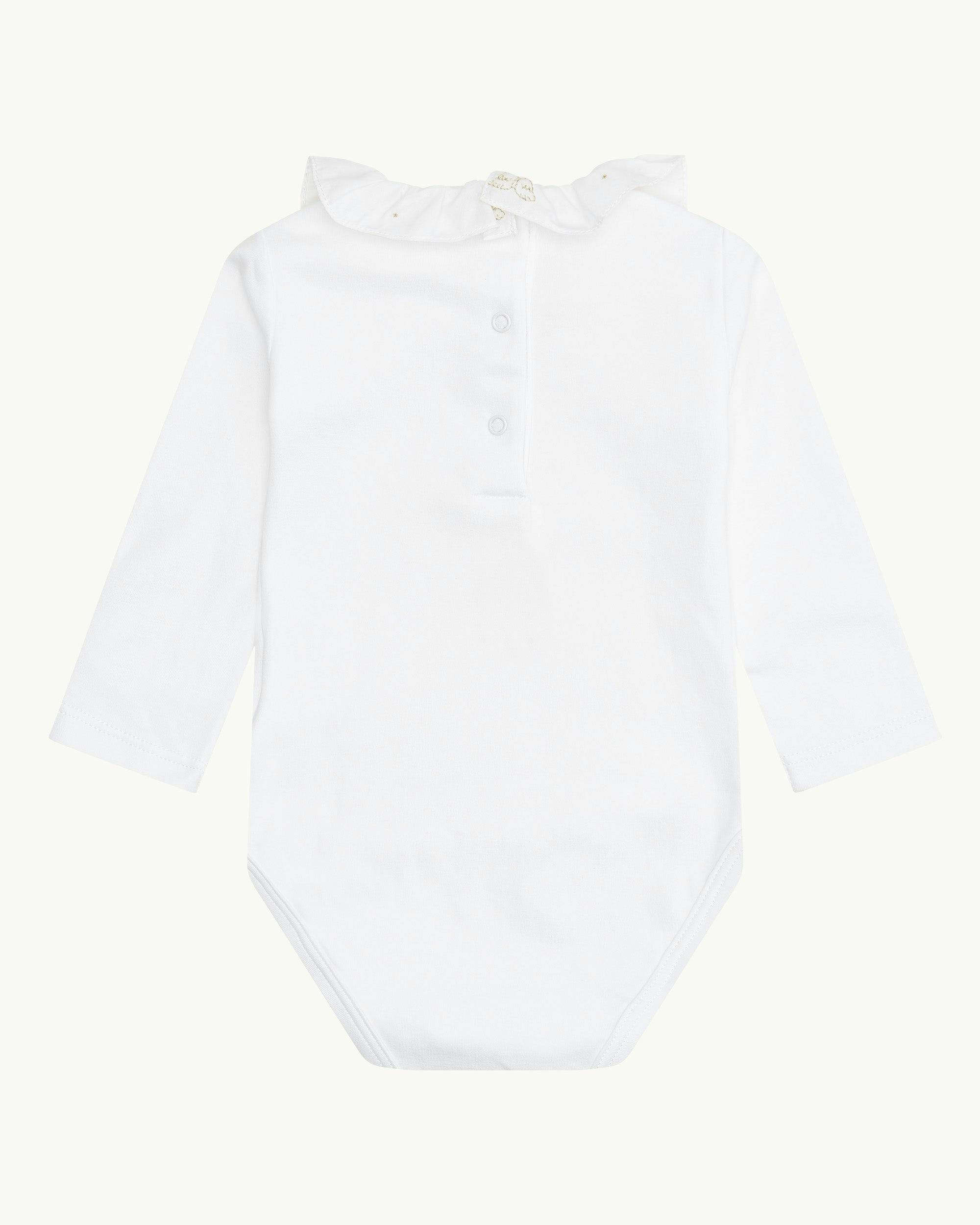 Angel Wing™ Ruffle Collar Onesie