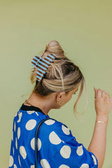 POLKA DOT & STRIPED OVERSIZED CLAWS