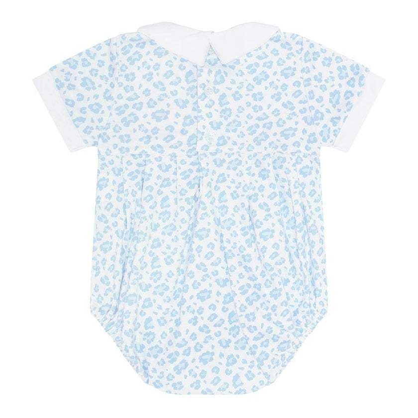 Blue Cheetah Print Bubble
