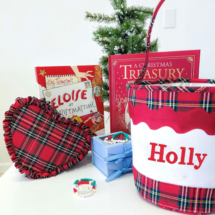 Customizable Christmas Toy Tote