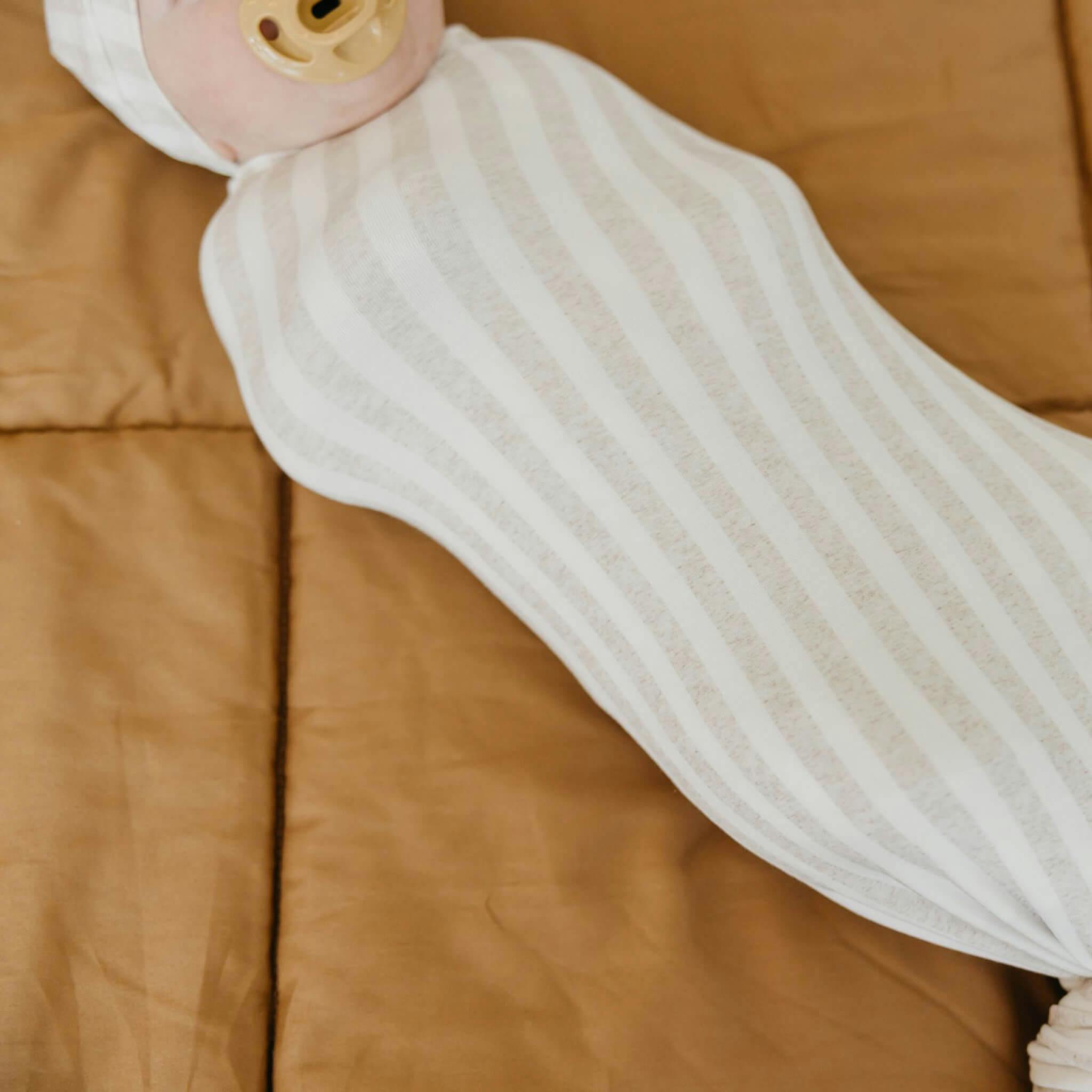 Knit Swaddle Blanket - Coastal