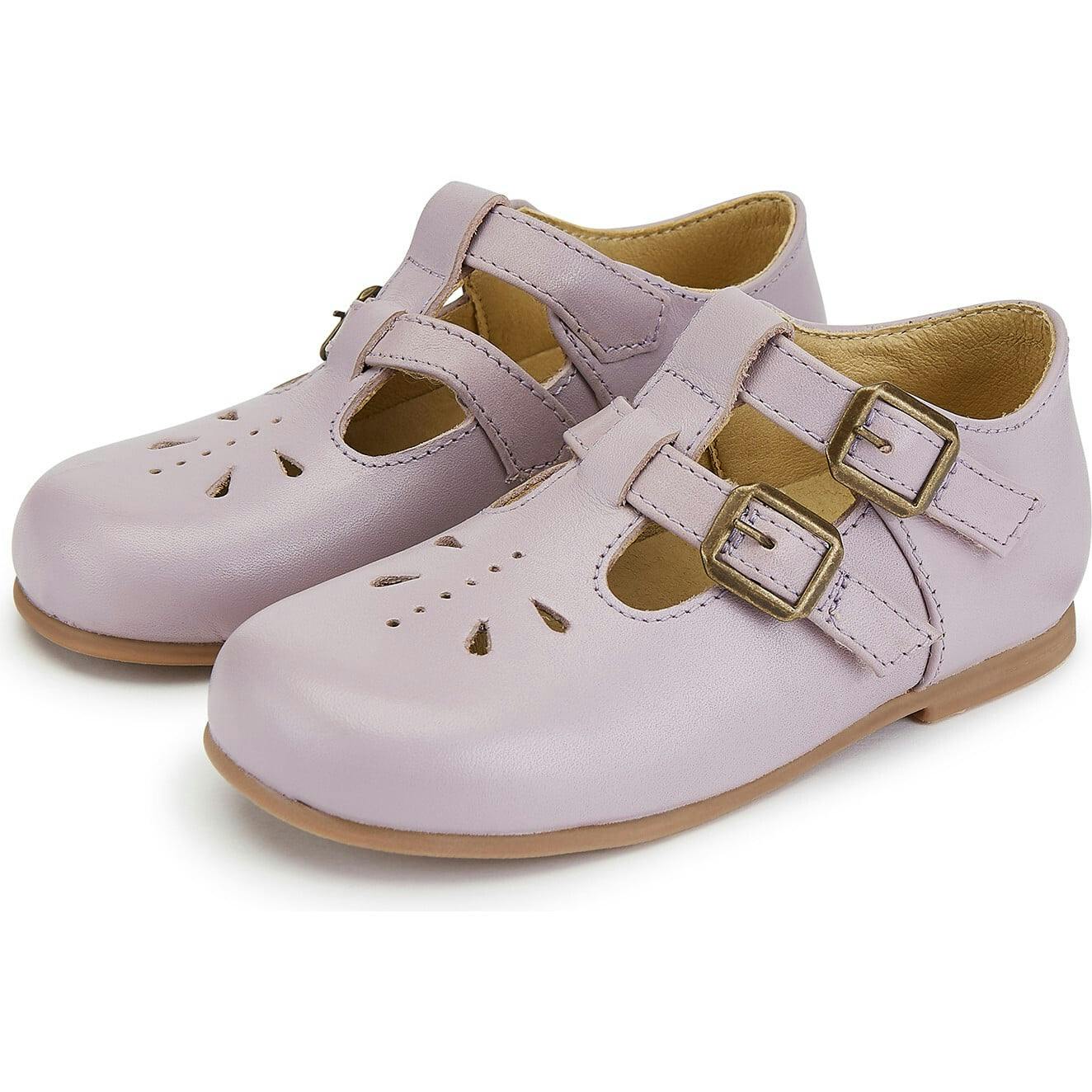 Lucy Velcro T-Bar Shoe, Purple