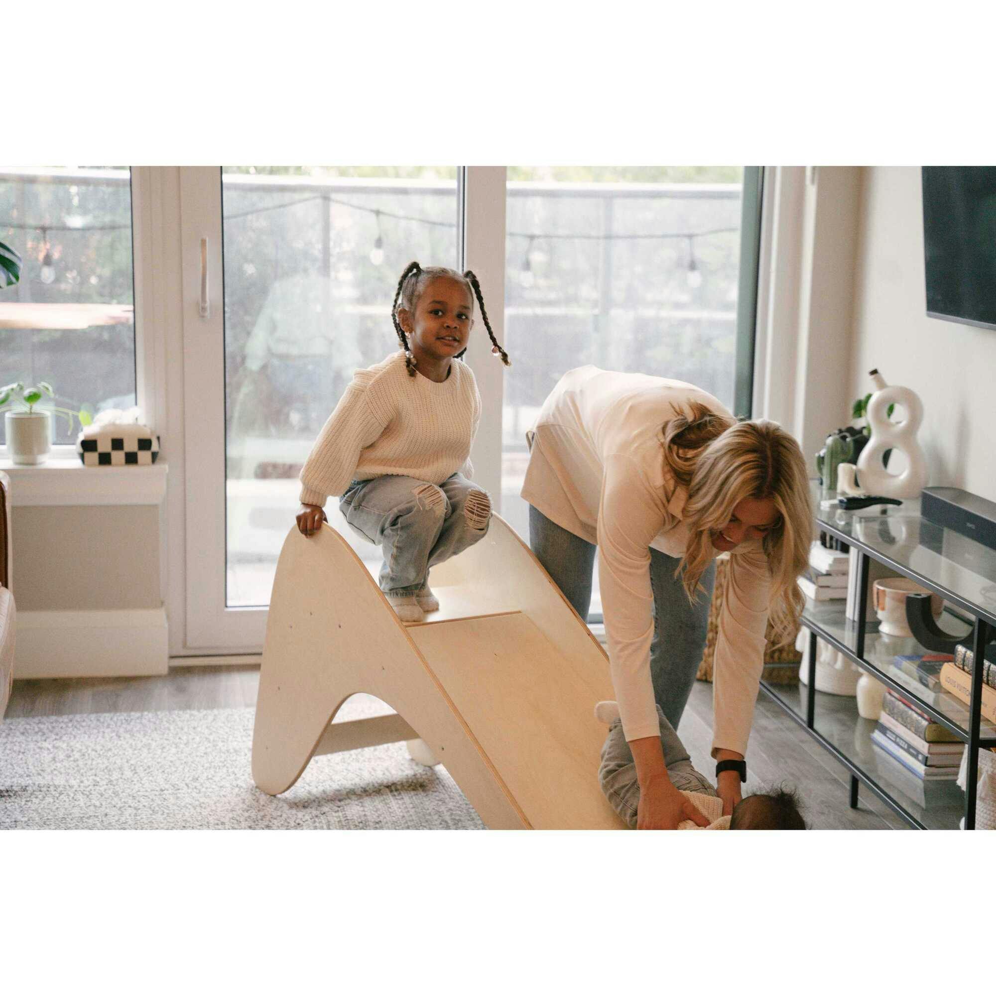 Toddler Wooden Slide Play Ramp