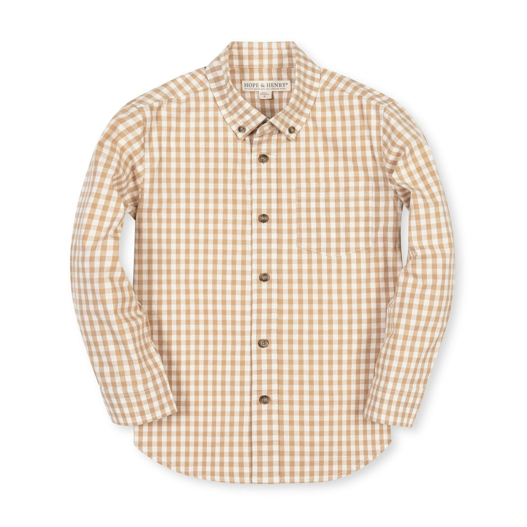Organic Stretch Poplin Shirt