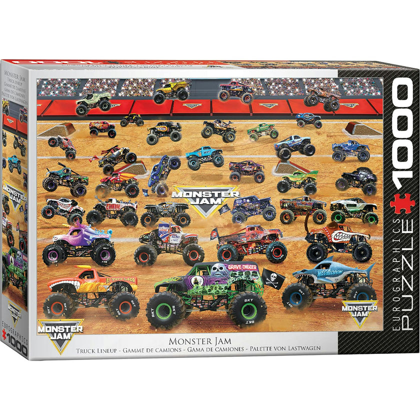 Monster Jam: Truck Lineup - 1000pc Puzzle
