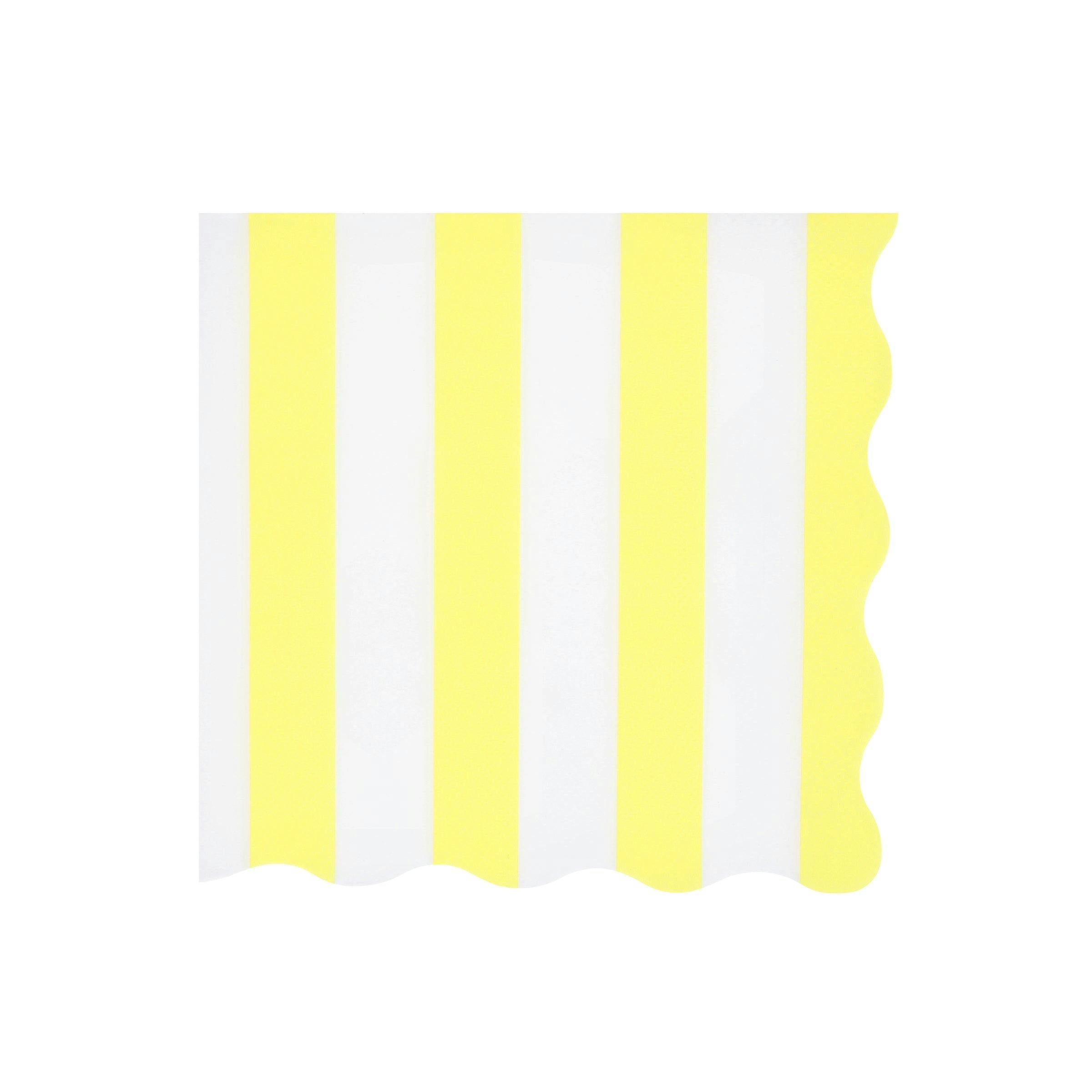 Beach Striped Large Napkins