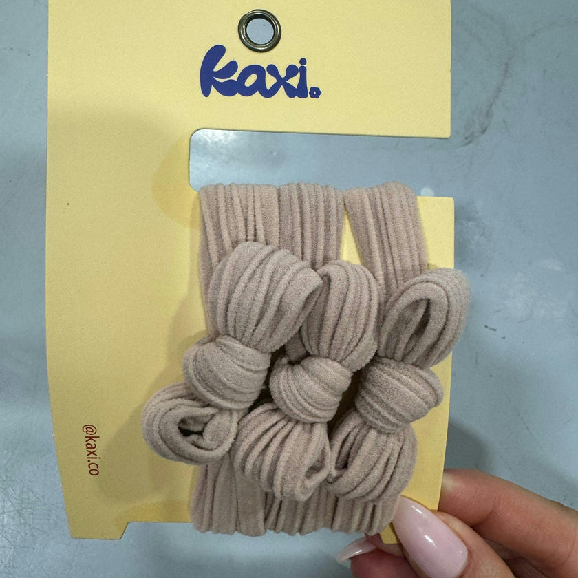 BOW SLICK BACK PONYTAILS (PACK OF 3)