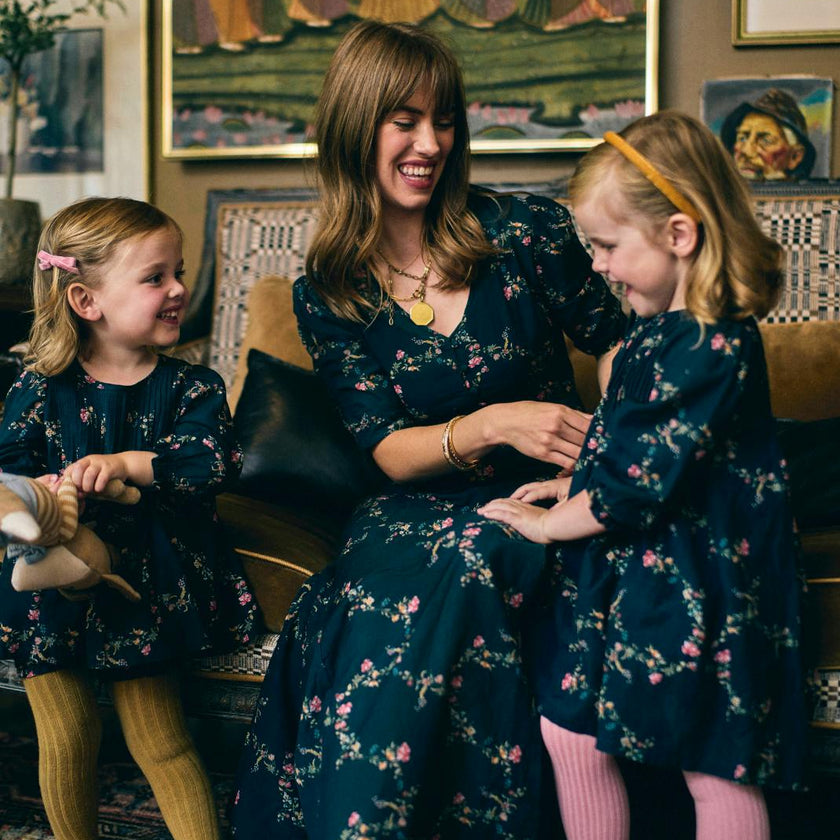 Charlotte Baby Set in Midnight Garden