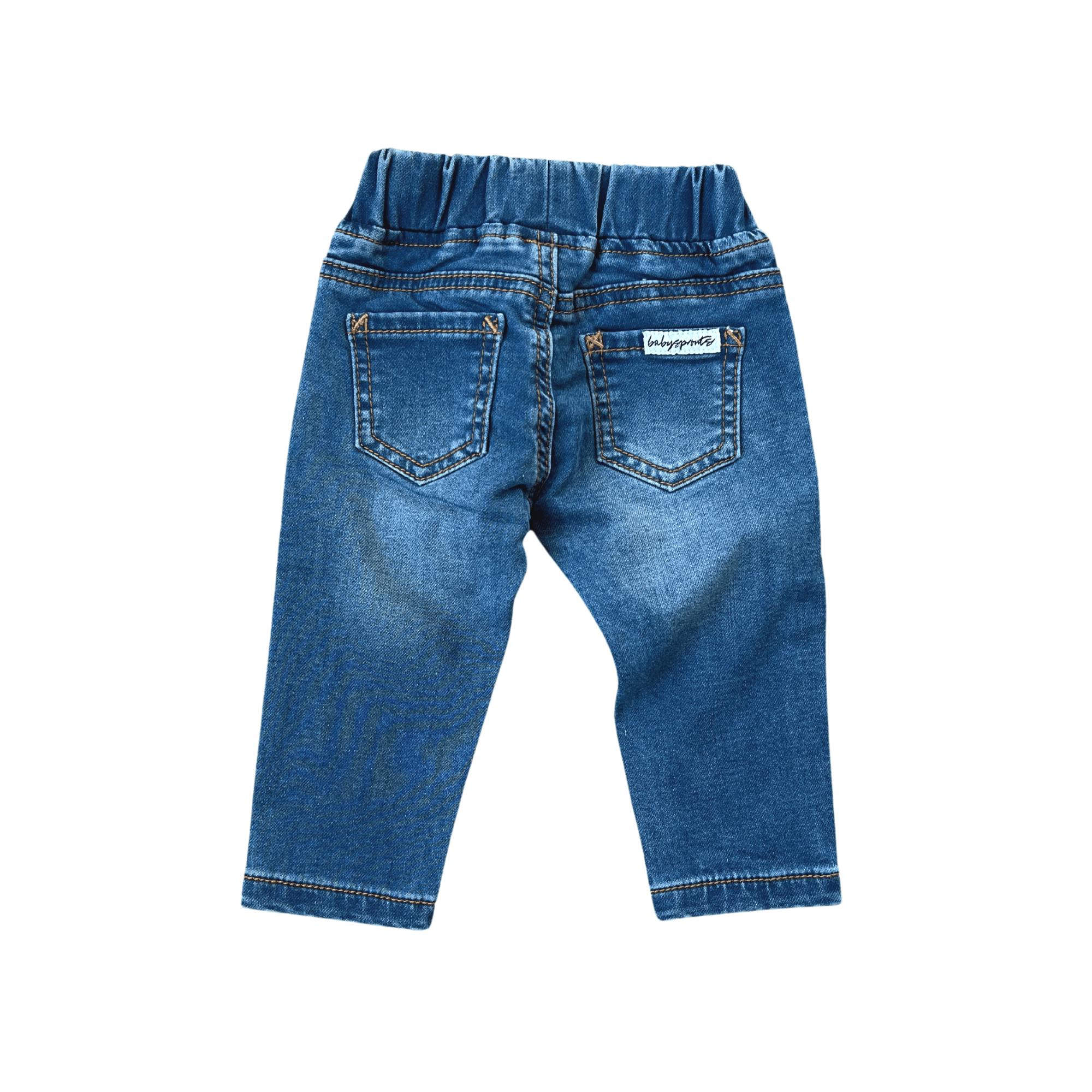 Boys Denim Jeans in Black Wash