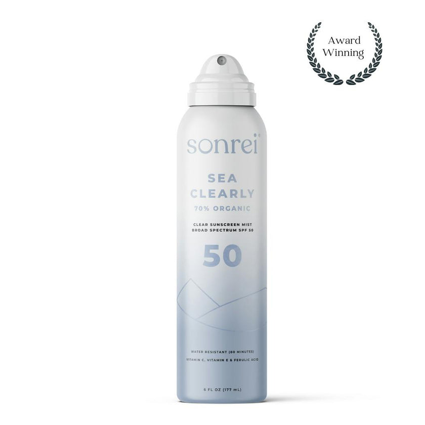 Sea Clearly Organic SPF 50 Clear Sunscreen Mist