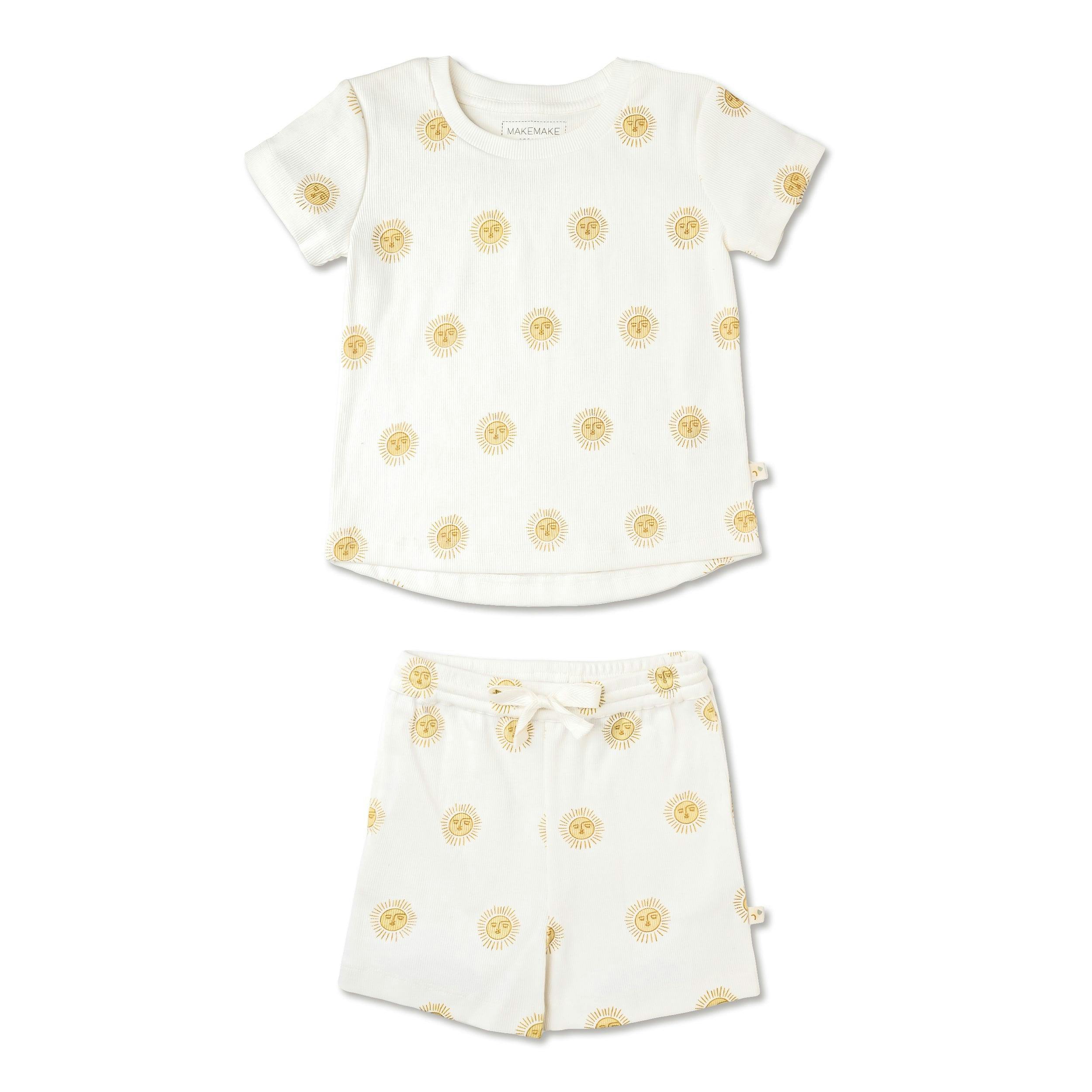 Organic Tee & Shorts Set