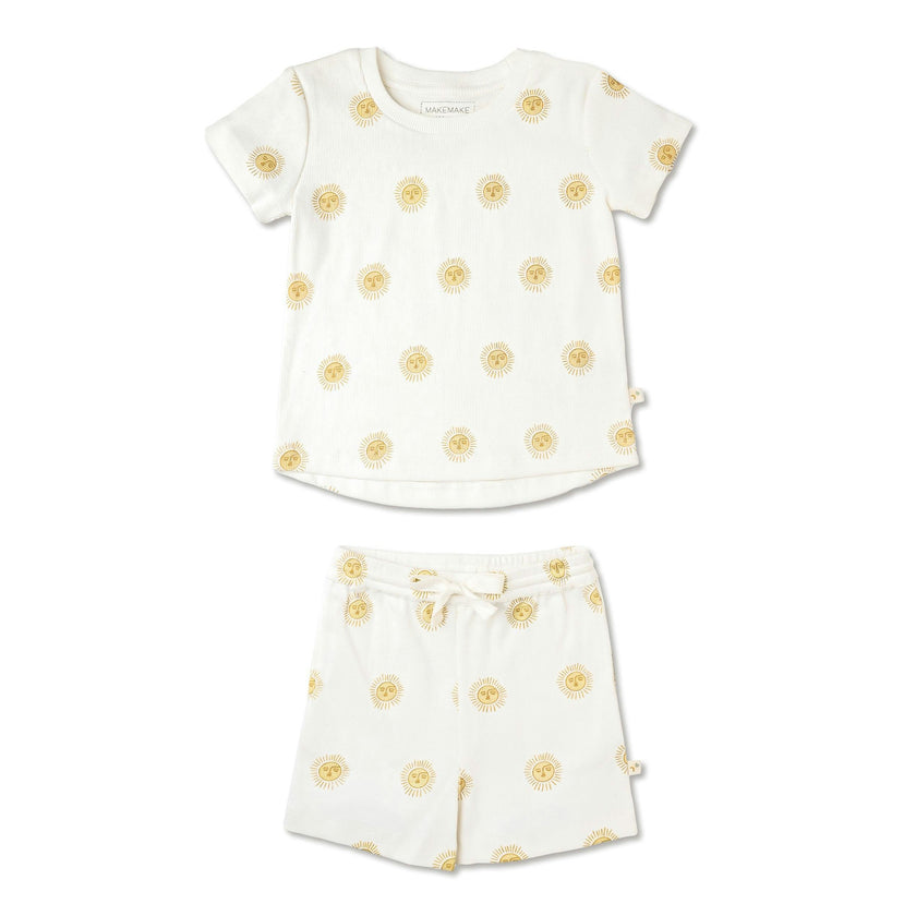 Organic Tee & Shorts Set