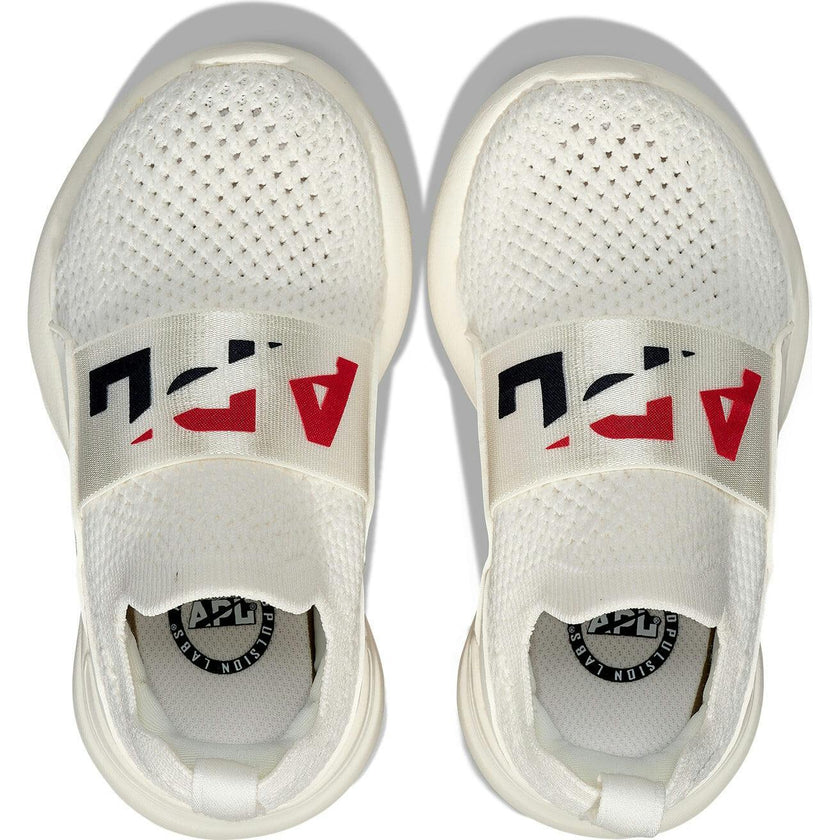 Kid's TechLoom Bliss Ivory / Red / Navy, White