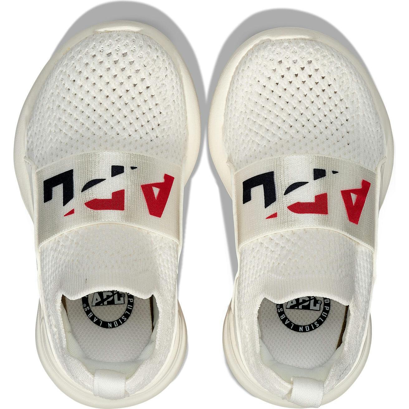 Kid's TechLoom Bliss Ivory / Red / Navy, White