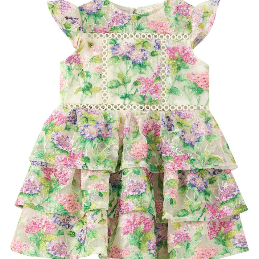 Clementine Embroidered Mini Dress (Baby)