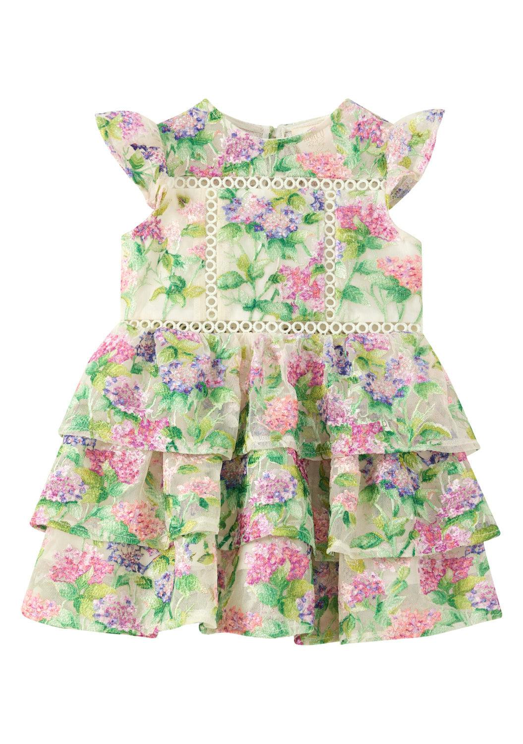Clementine Embroidered Mini Dress (Baby)