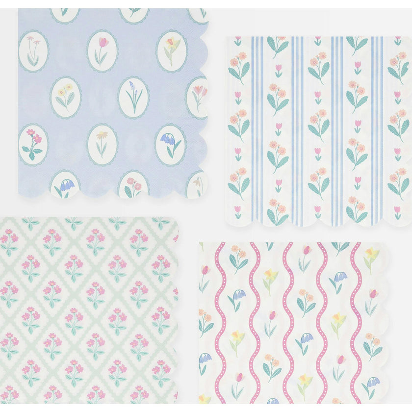 Bloomsbury Floral Pattern Large Napkins