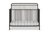 Million Dollar Baby Classic Winston 4-in-1 Convertible Iron Crib In Vintage Iron