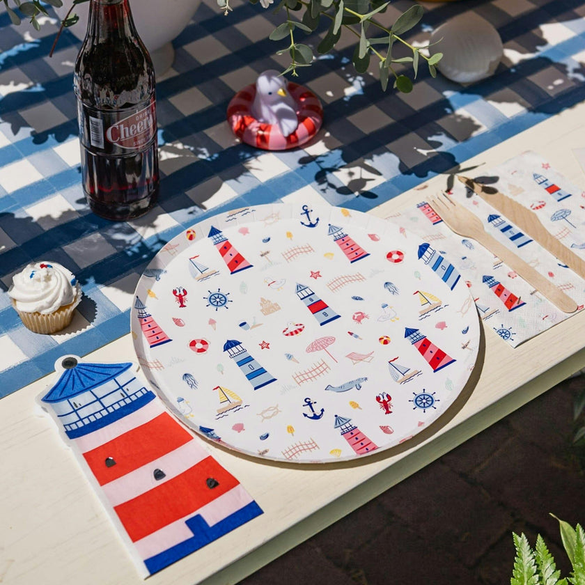 Seaside Lighthouse Guest Napkins