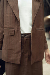 PINSTRIPE BLAZER