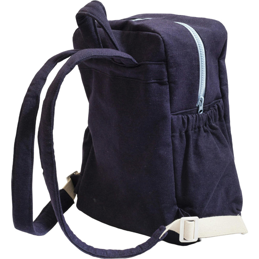Apple Print Padded Adjustable Buckle Strap Zipper Backpack