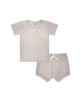 Ribbed Shorts Set