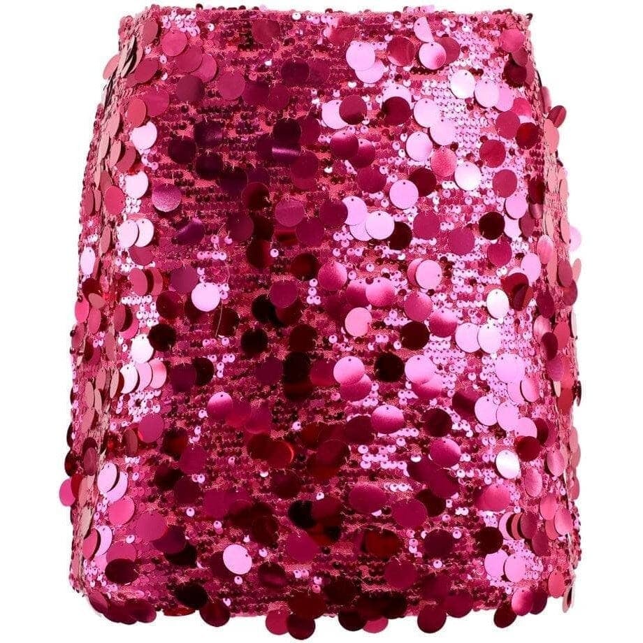 Women's Magic Paillette Mini Hot Pink