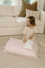 Organic Portable Bedding Set- Petal