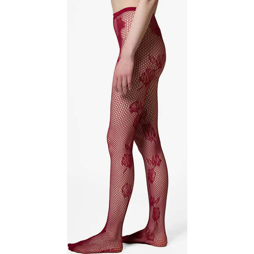 Rose Mesh Tights