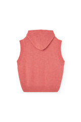 Pastel Pink Yak Sweater Vest