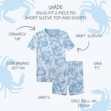 SHADE Snug-fit 2-Piece Toddler Pajamas for Boys & Girls